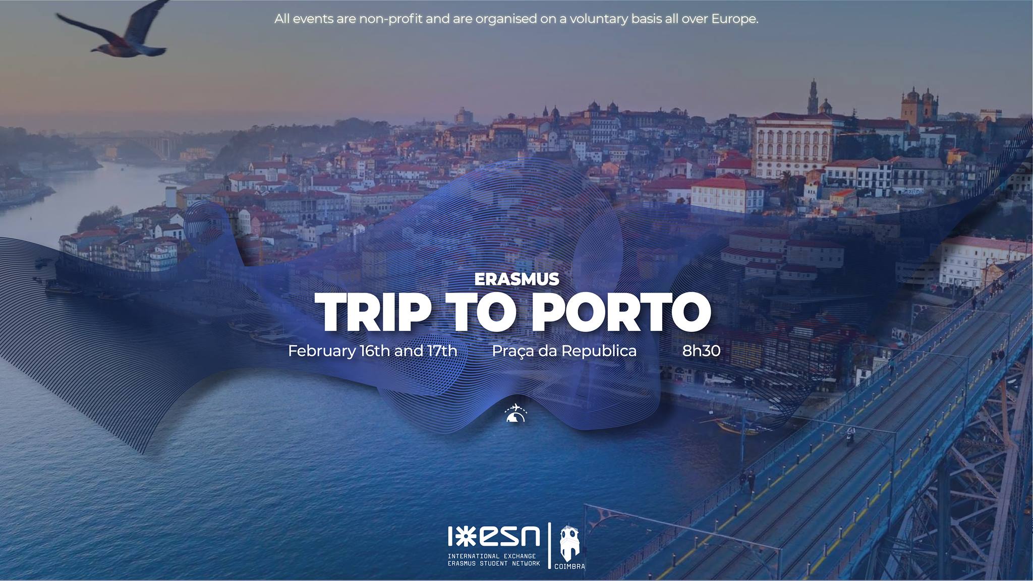 Meet one of the most beautifuls cities of Portugal and join our erasmus family at the same time!